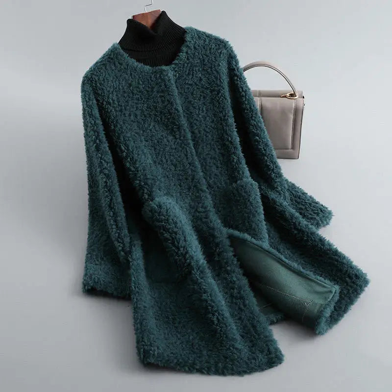 Lila Fur-Lined Teddy Jacket