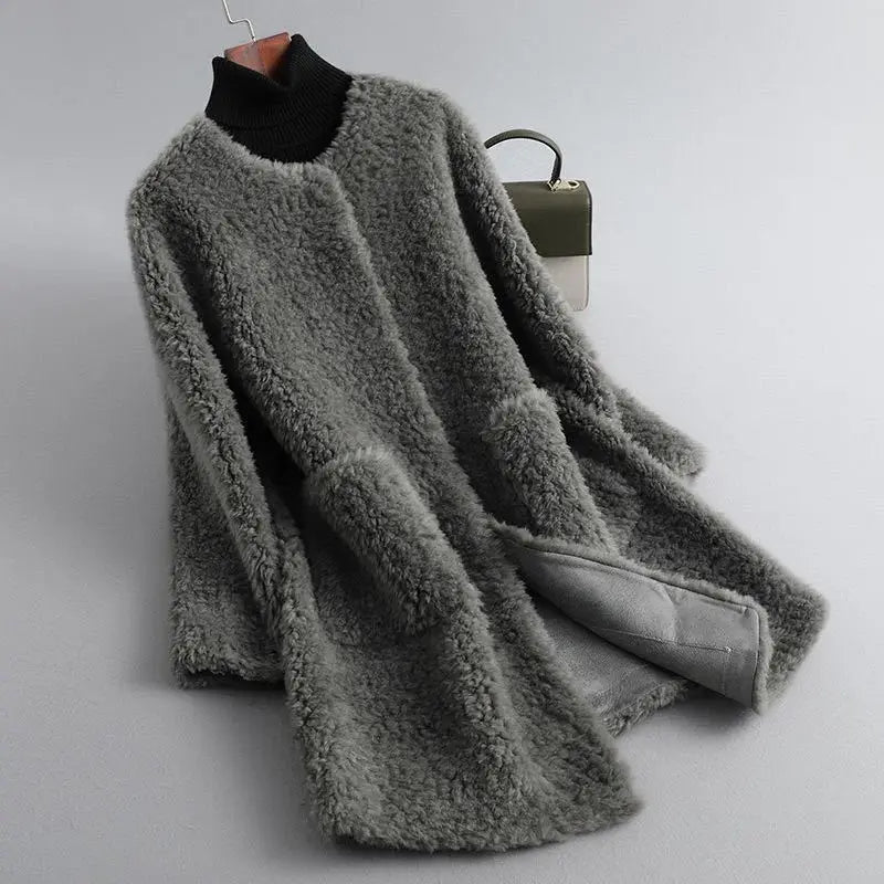 Lila Fur-Lined Teddy Jacket
