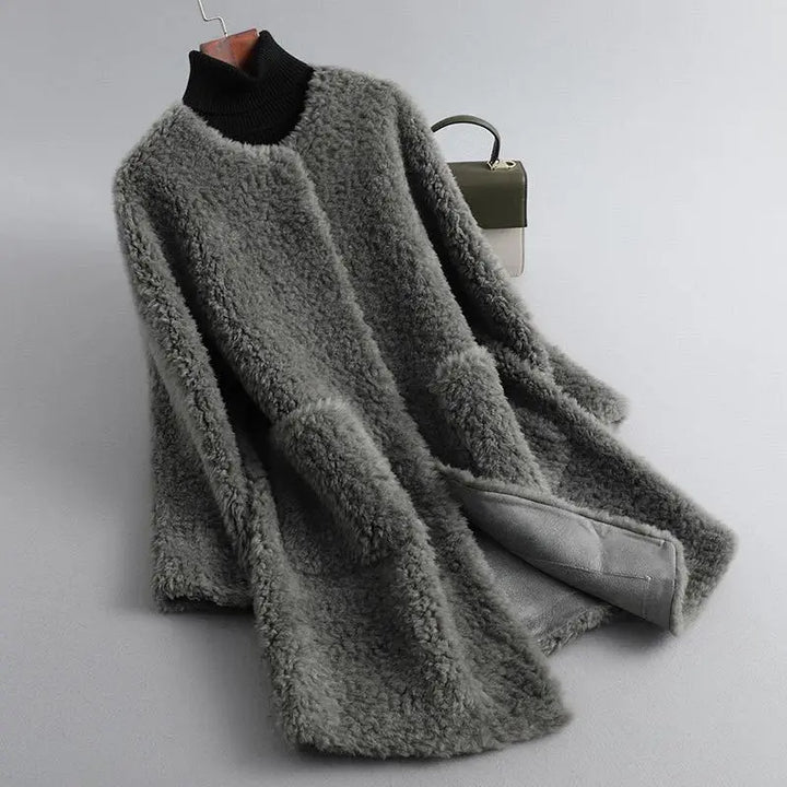 Lila Fur-Lined Teddy Jacket