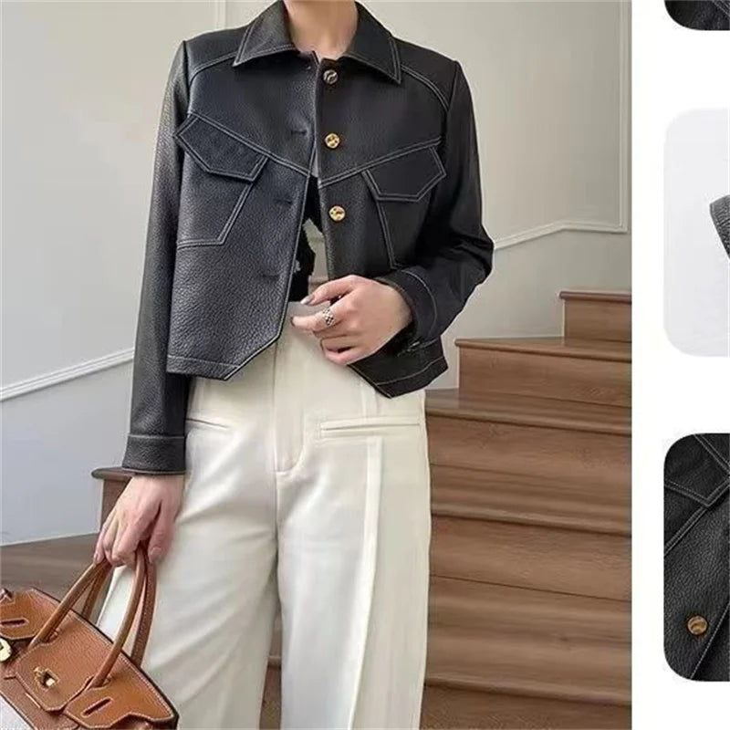 Heritage Leather Jacket by Clara Styles