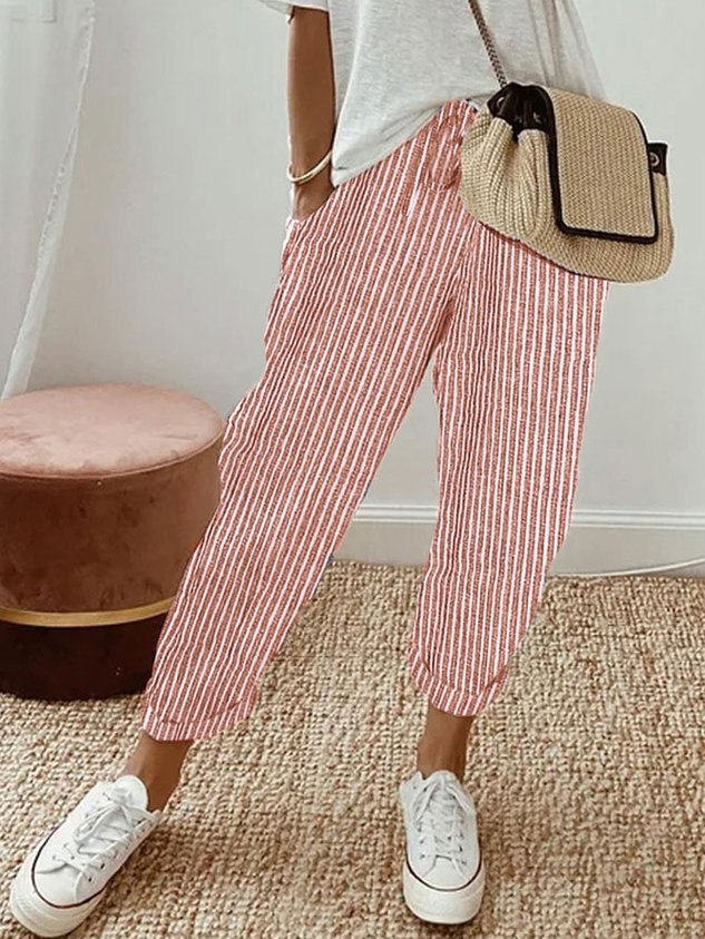 Breathable Linen Pants for Warm Weather