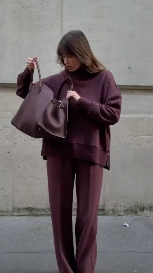Women’s Stylish Lina Loungewear Set Comfort Meets Elegance for Home