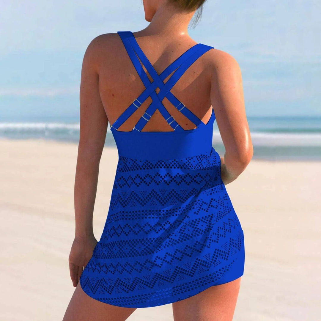Grace | Ruched Tankini Swim Dress