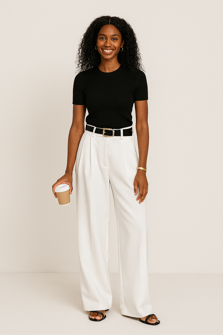 Sophisticated Loose-Fit Pants