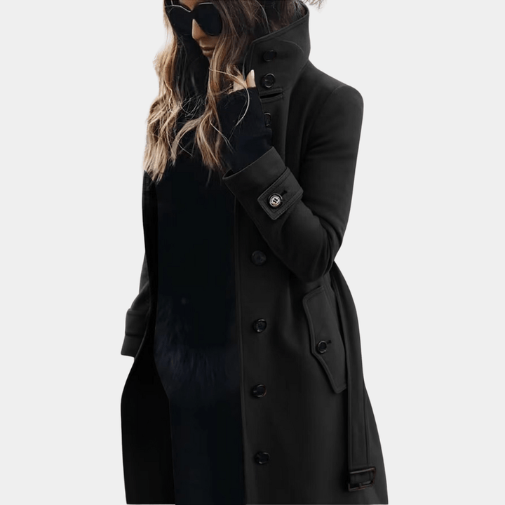 Sophia's Chic Insulated Overcoat
