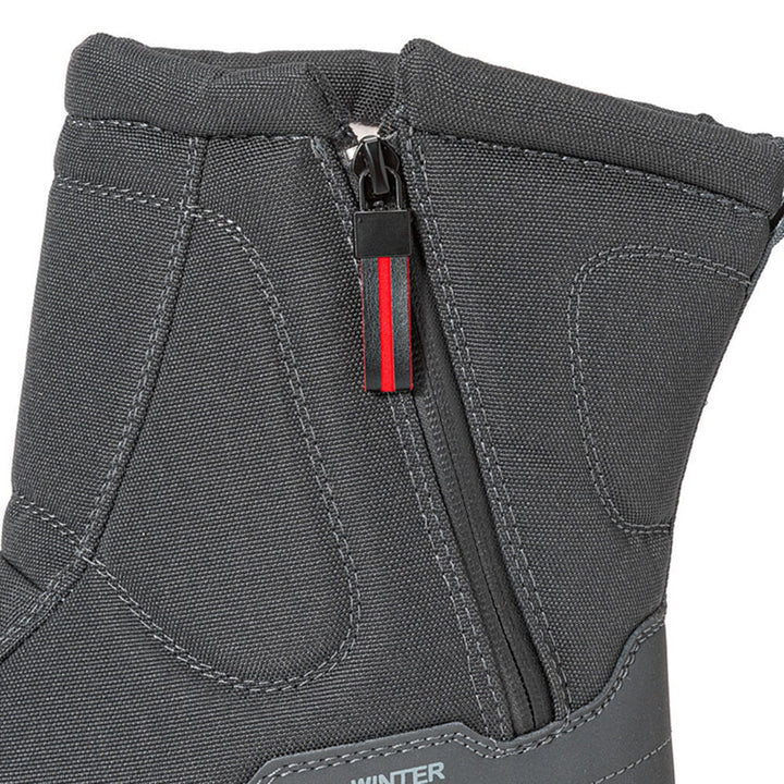 Women's winter boots with side zipper - waterproof, non-slip, durable snow boots with warm lining