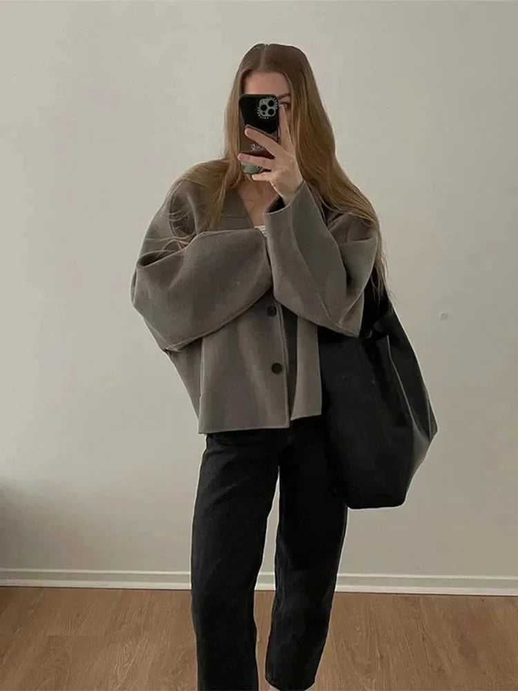 Casual Cardigan for women with buttons and comfortable fit