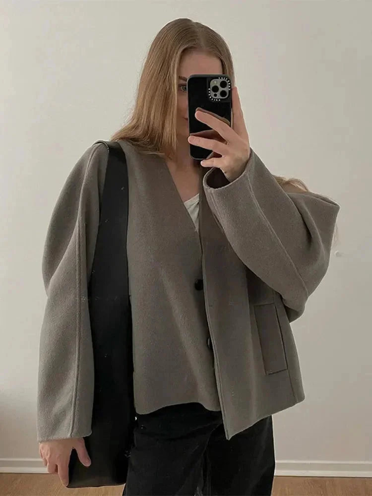 Casual Cardigan for women with buttons and comfortable fit