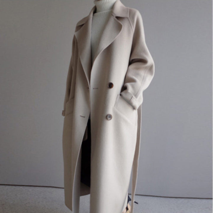 Chic Woolen Jacket for Women - Sophia