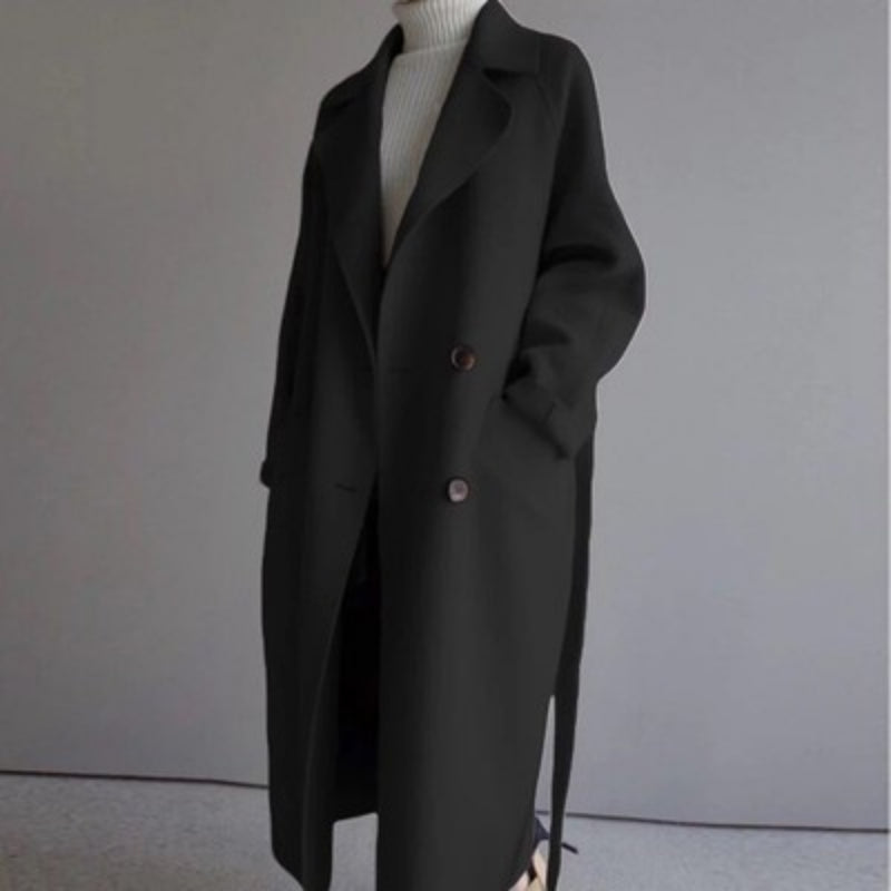 Chic Woolen Jacket for Women - Sophia