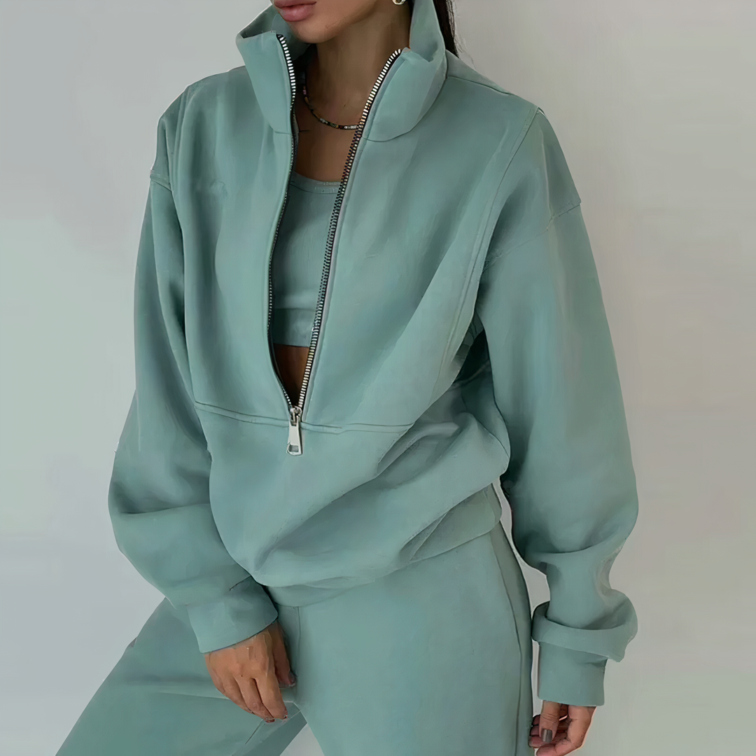 Ava's Cozy Athleisure Set for Women