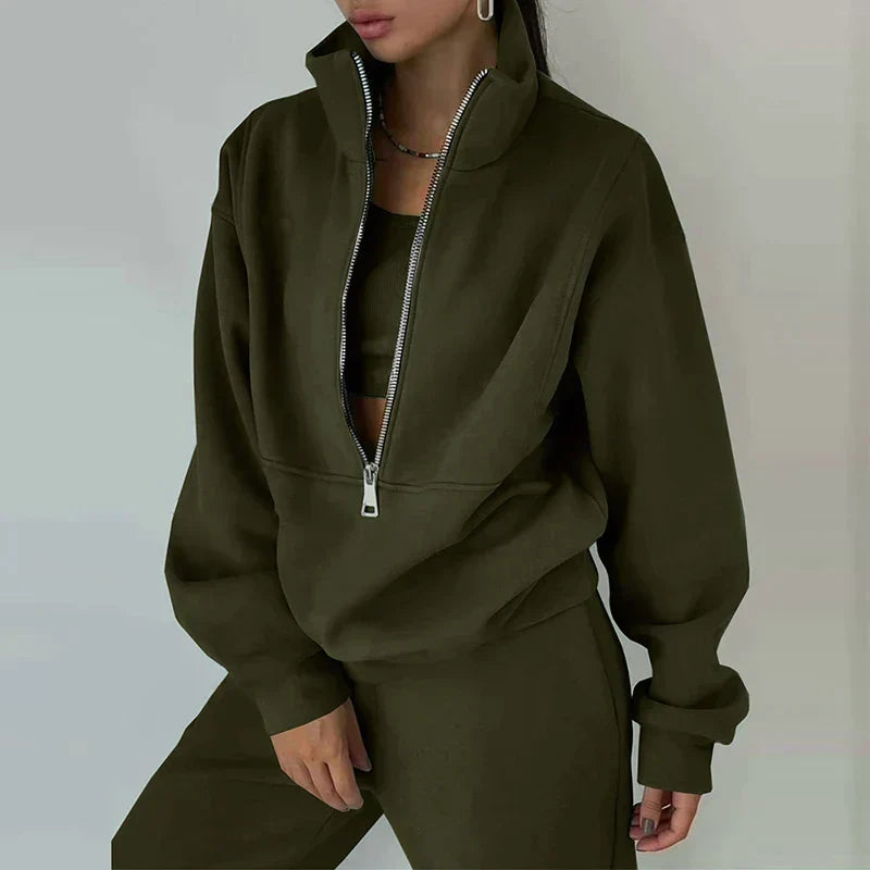Ava's Cozy Athleisure Set for Women