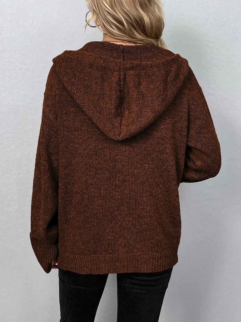 Ladies hooded vest