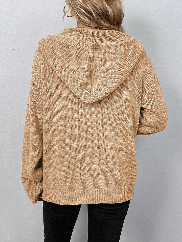 Ladies hooded vest