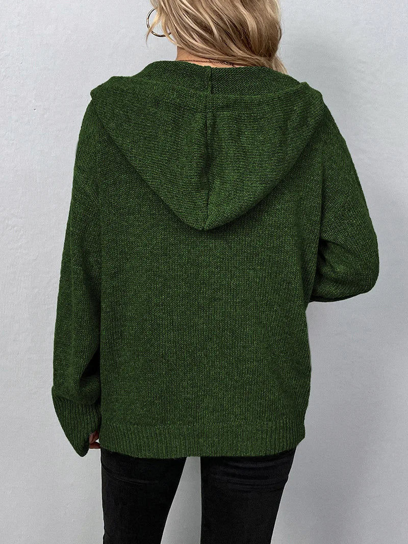 Ladies hooded vest