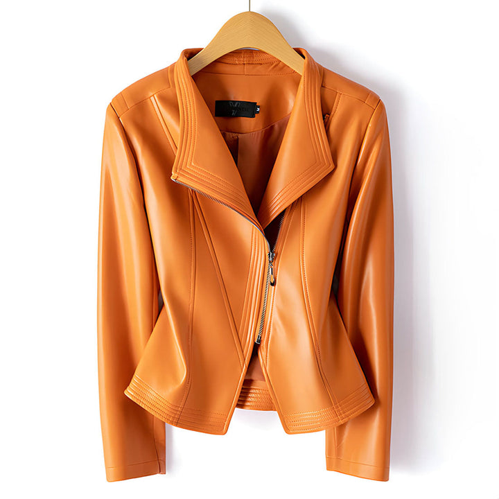Riley Leather Biker Jacket