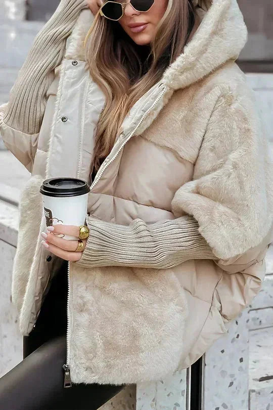 Women's Hooded Blazer with Modern Style