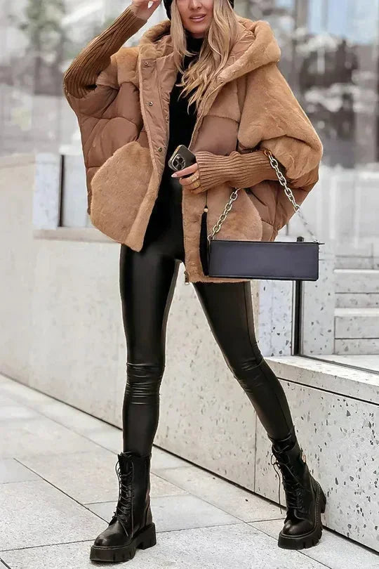 Women's Hooded Blazer with Modern Style