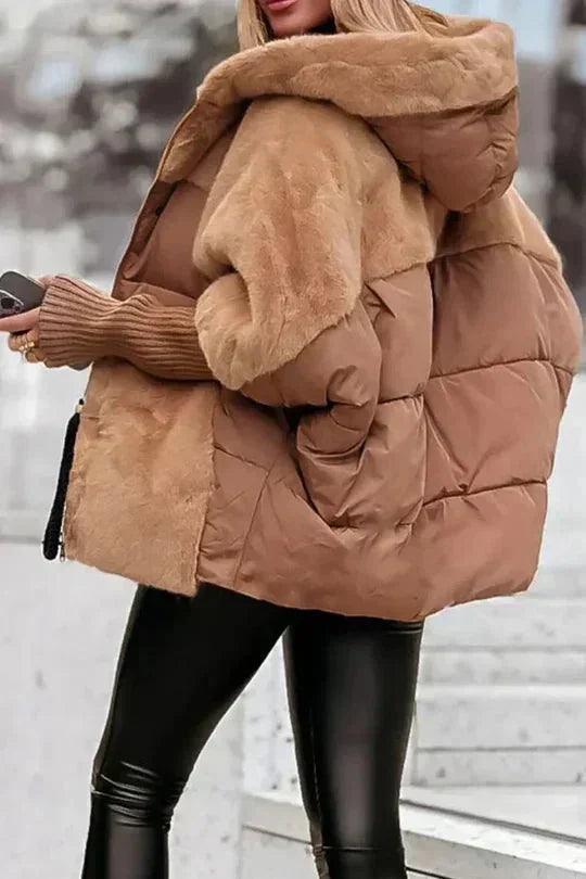 Women's Hooded Blazer with Modern Style