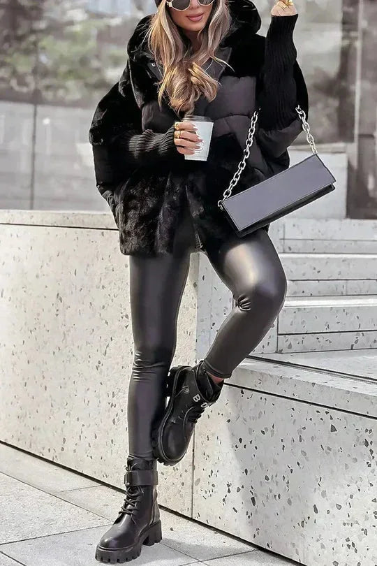 Women's Hooded Blazer with Modern Style