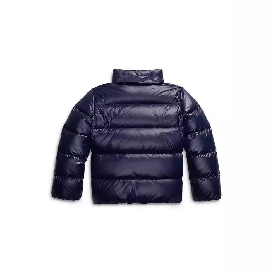 Women's Hooded Windproof Puffer Coat with Warm Lining
