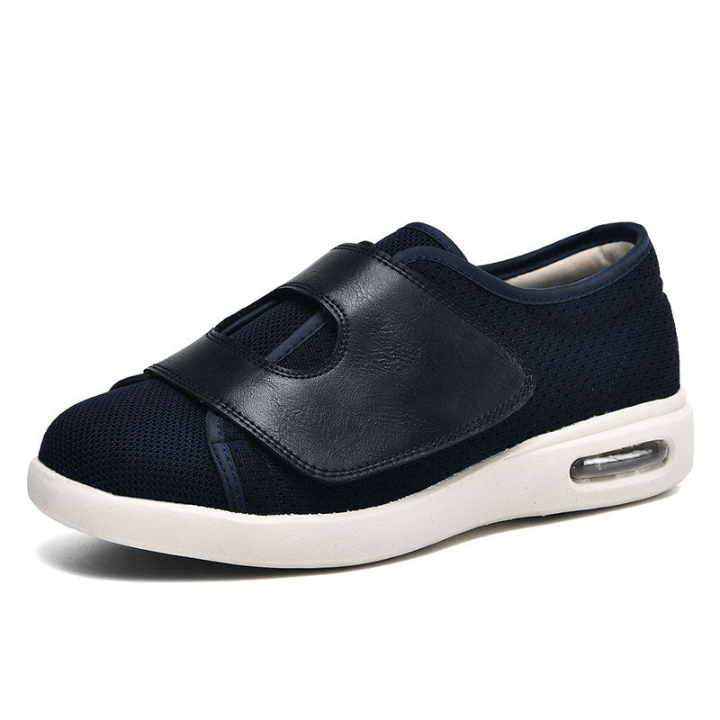 Women's Extra Wide Diabetic Shoes for Swollen Feet Adjustable Orthopaedic Walking Shoes with Arch Support and Air Cushion