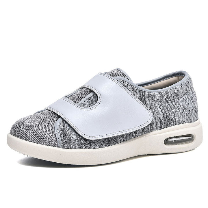 Women's Extra Wide Diabetic Shoes for Swollen Feet Adjustable Orthopaedic Walking Shoes with Arch Support and Air Cushion