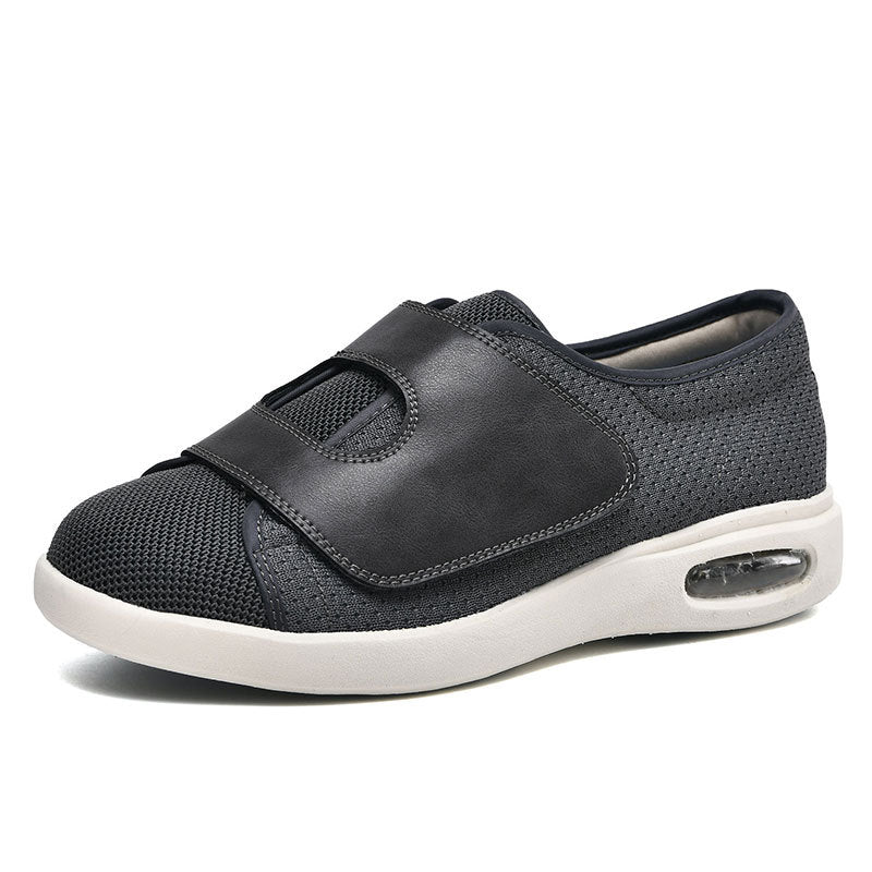 Women's Extra Wide Diabetic Shoes for Swollen Feet Adjustable Orthopaedic Walking Shoes with Arch Support and Air Cushion