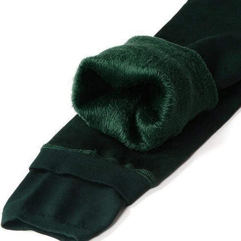 Cozy Winter Leggings with Fleece Lining - Ava