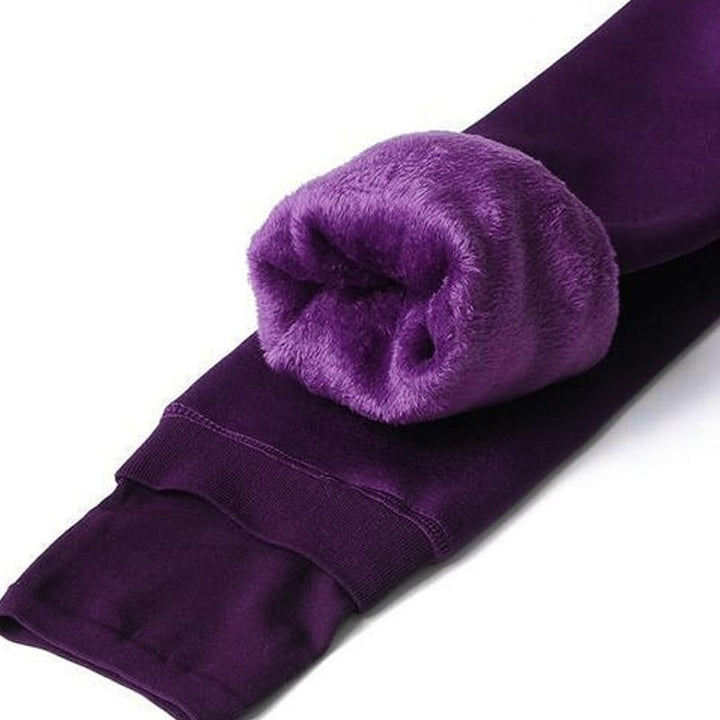 Cozy Winter Leggings with Fleece Lining - Ava