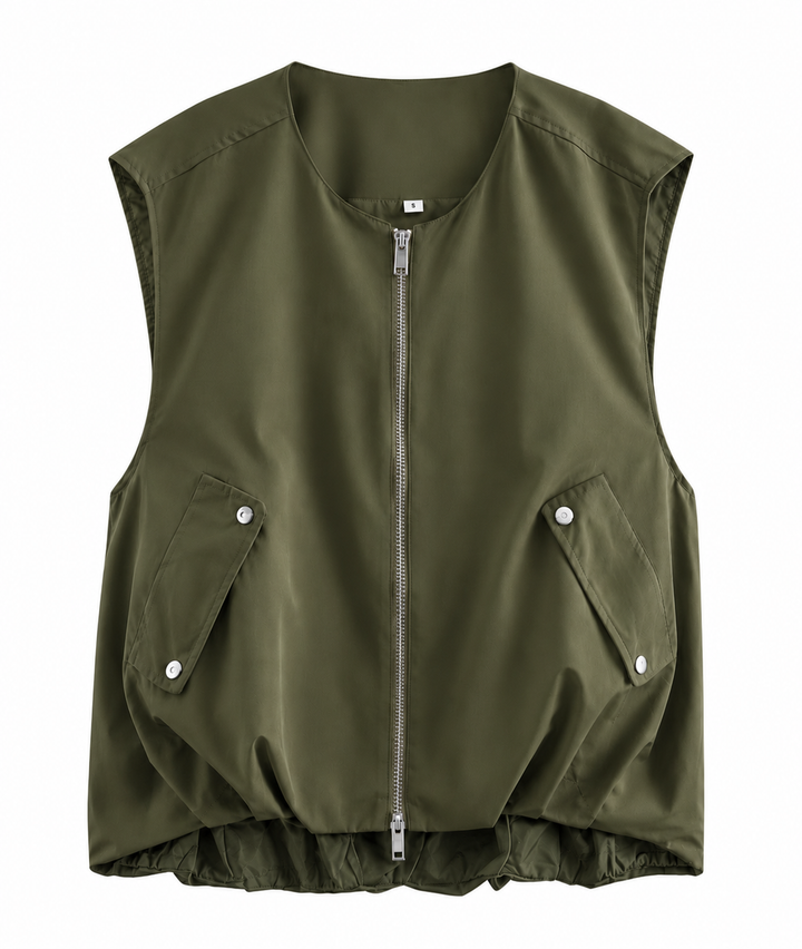 Women's Lightweight Gilet | Sleeveless Bodywarmer for Spring and Summer Layering | Breathable Straight Cut Vest for Everyday Wear