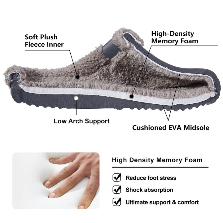 Archer Cozy Clogs – Insulated and Water-Resistant Slippers for Indoor and Outdoor Use