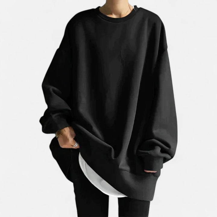 Oversized Crew Neck Sweater for Women