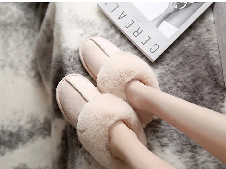 Evan Plush House Slippers | Cozy Comfort