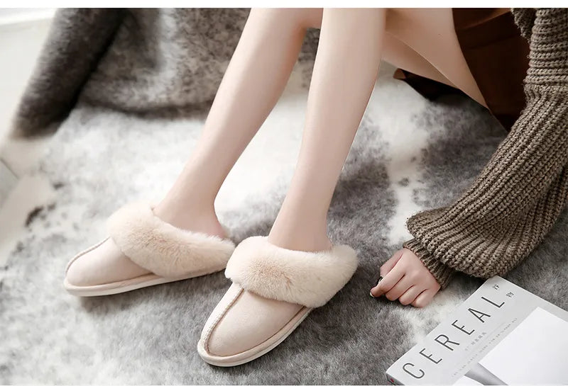 Evan Plush House Slippers | Cozy Comfort