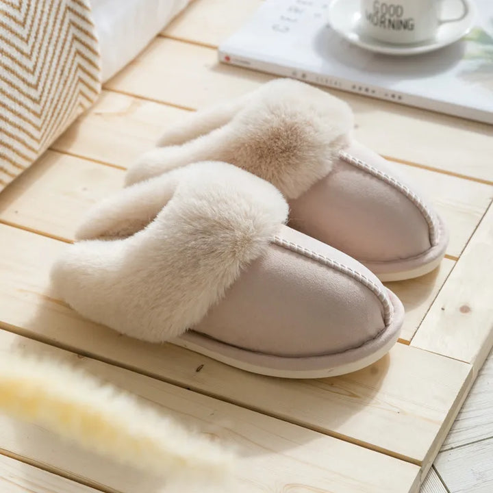 Evan Plush House Slippers | Cozy Comfort