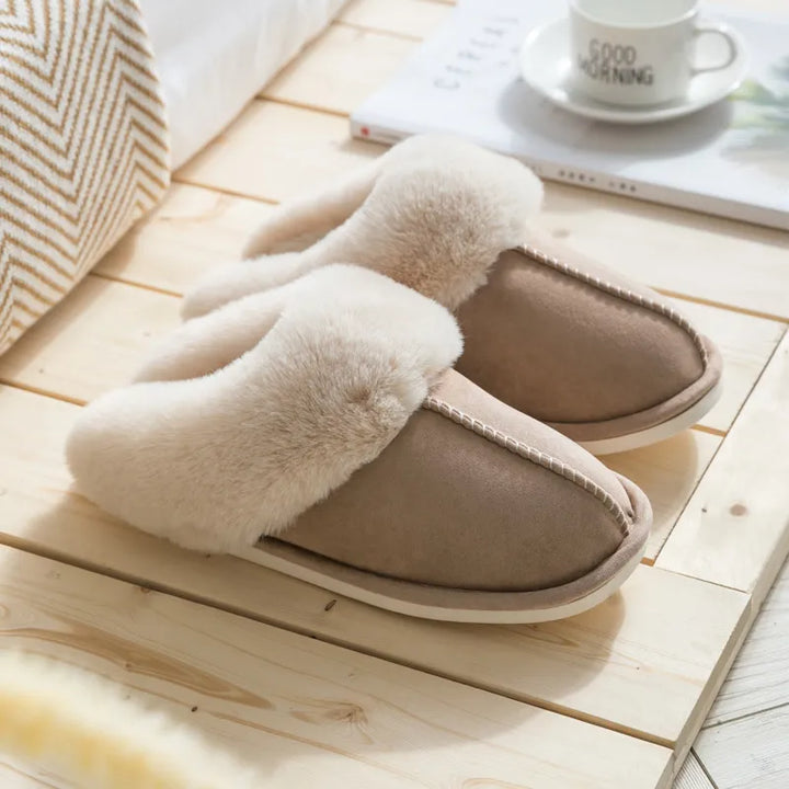 Evan Plush House Slippers | Cozy Comfort