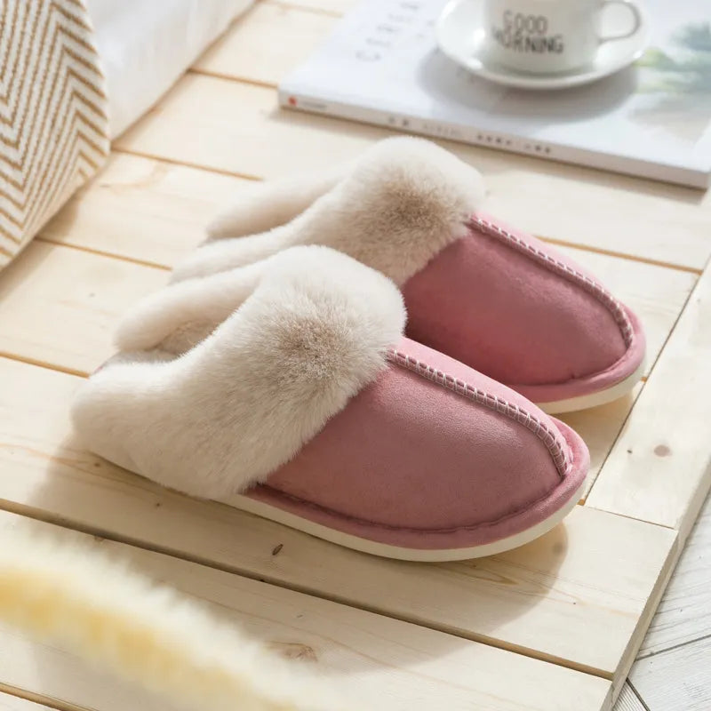 Evan Plush House Slippers | Cozy Comfort