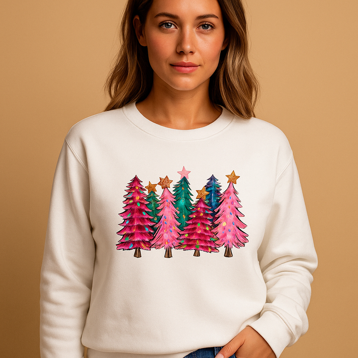 Christmas sweater with festive pattern for ladies | Evelien