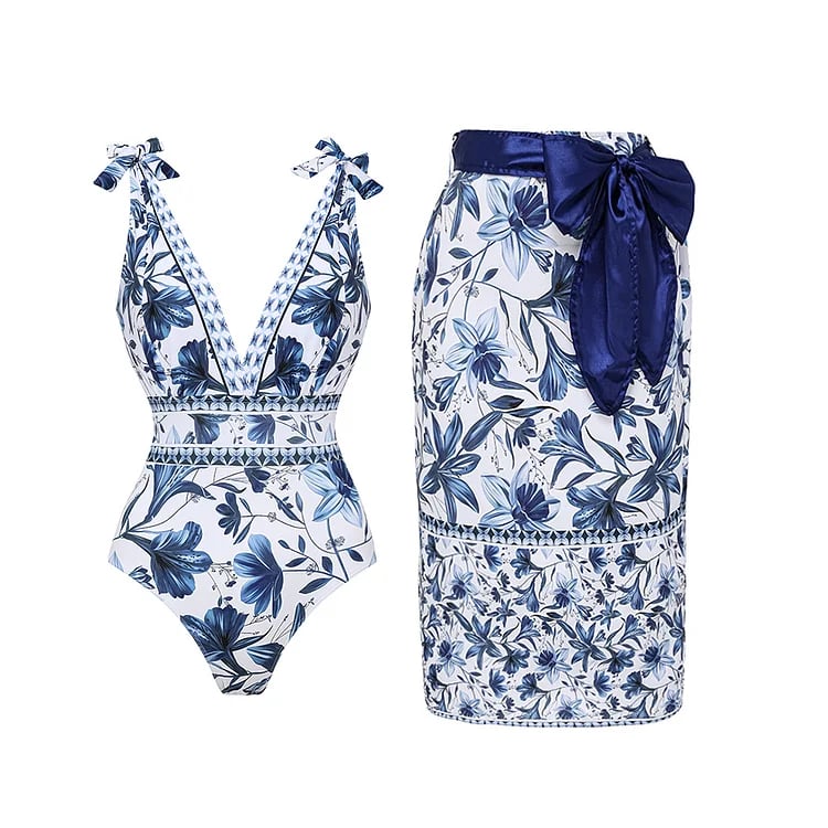 Mira's Coastal Swimwear Set