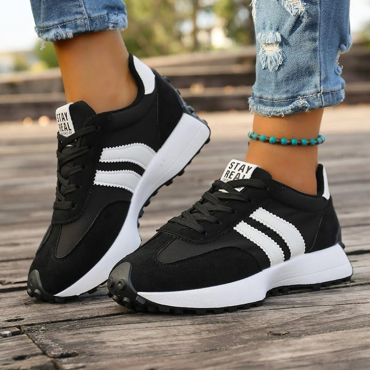 Laura | Women’s Retro-Style Casual Running Sneakers with Chunky Sole