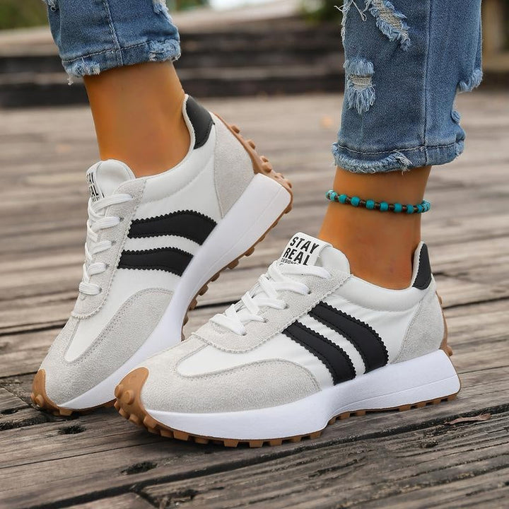 Laura | Women’s Retro-Style Casual Running Sneakers with Chunky Sole