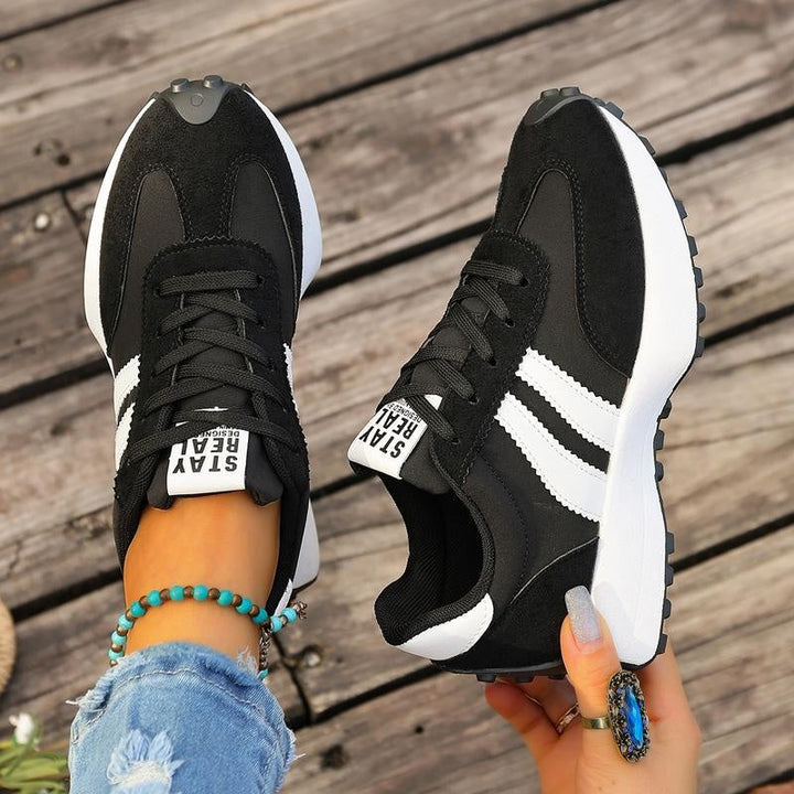 Laura | Women’s Retro-Style Casual Running Sneakers with Chunky Sole
