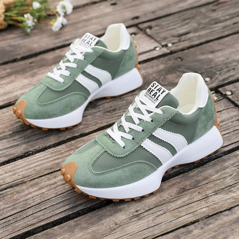 Laura | Women’s Retro-Style Casual Running Sneakers with Chunky Sole