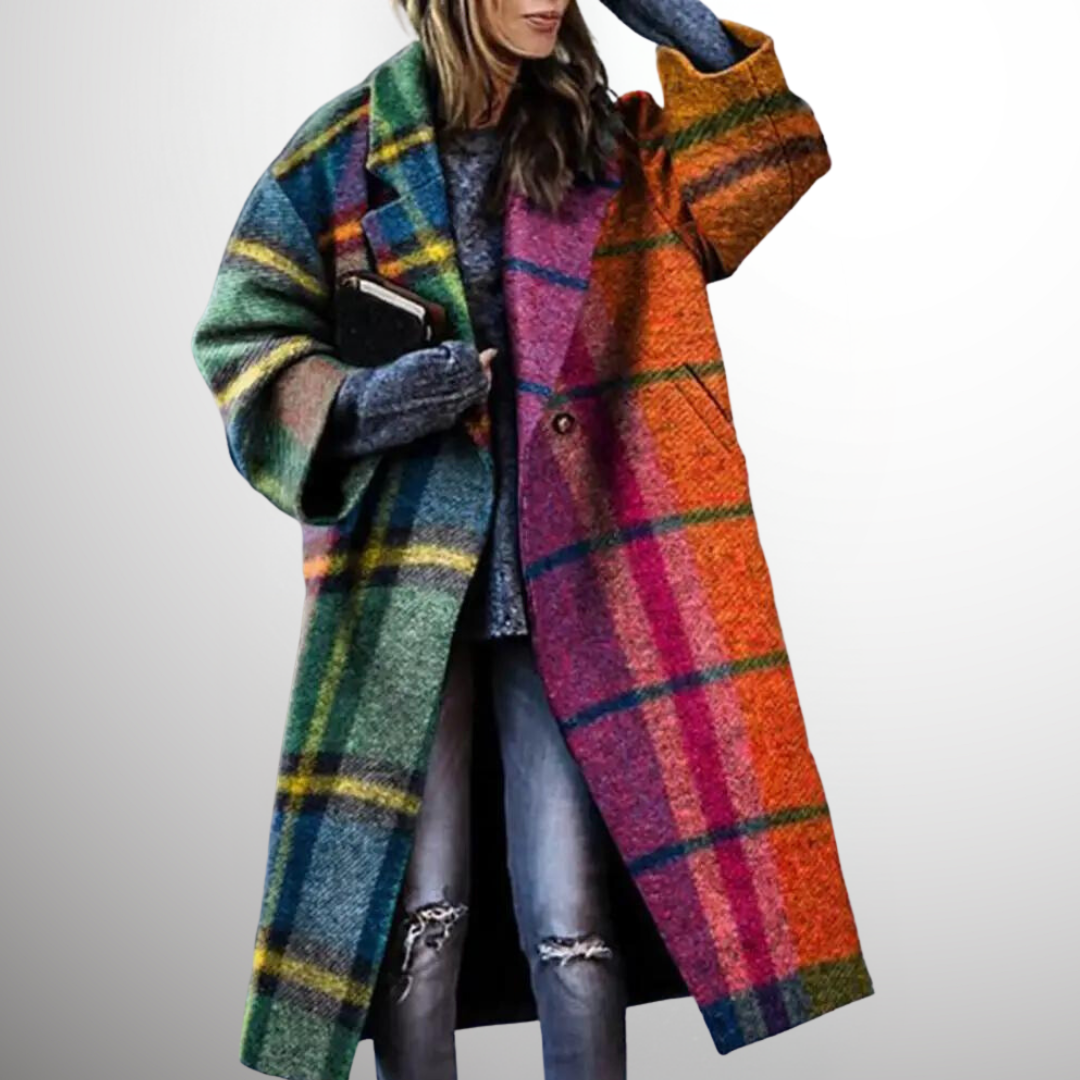 Elegant Women's Winter Overcoat - Amelia