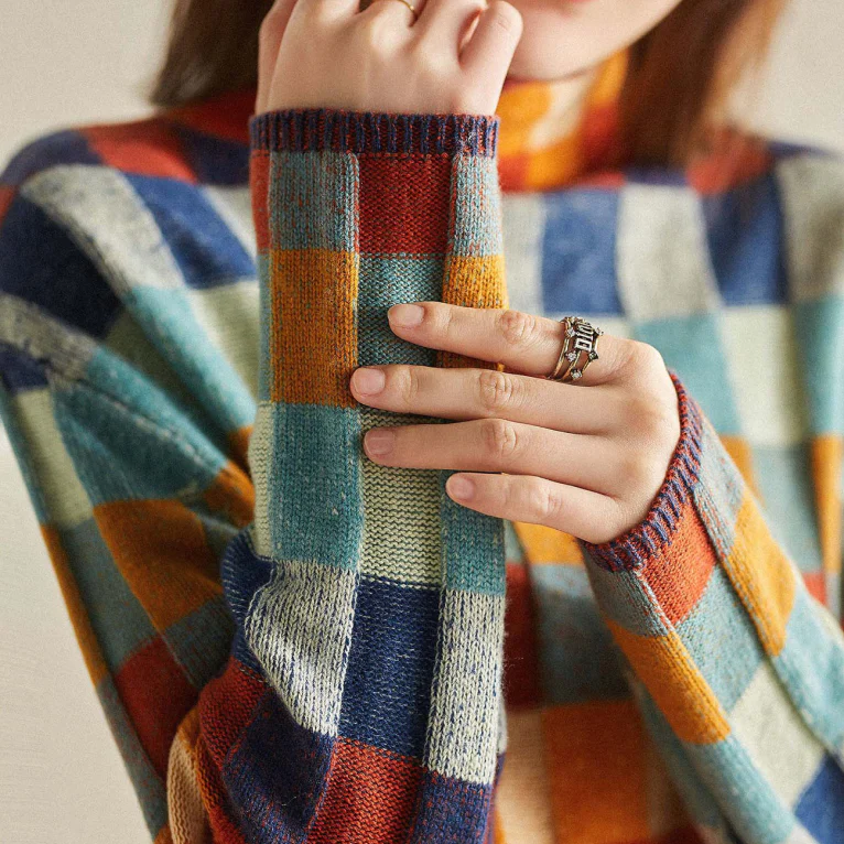 Premium Cashmere Turtle Neck Sweater - Eleanor