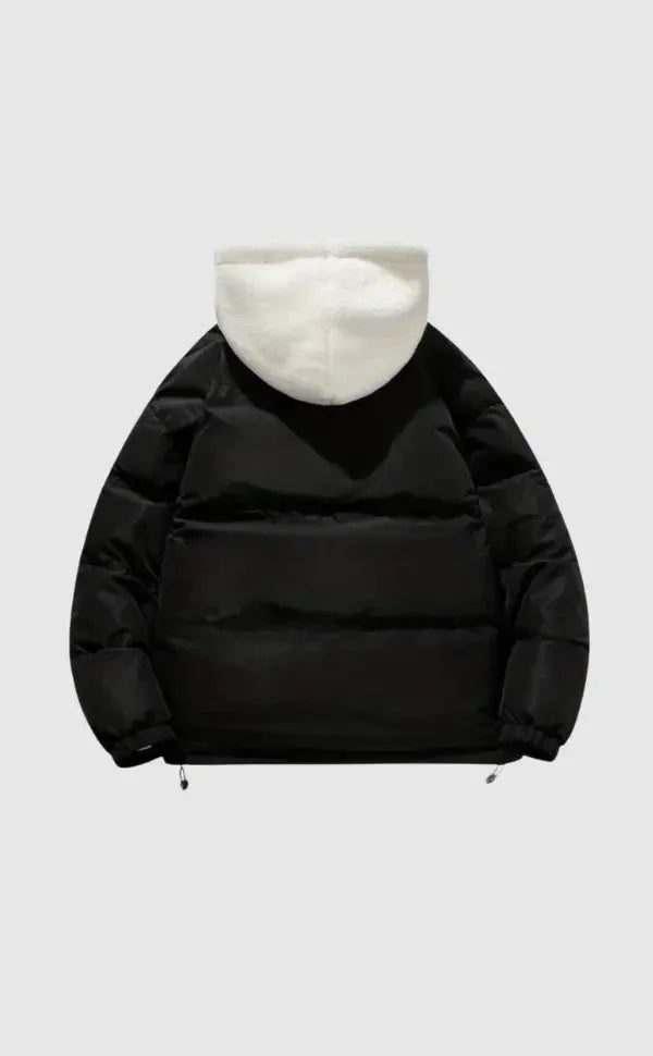 Women's Winter Puffer Coat with Hood and Soft Lining