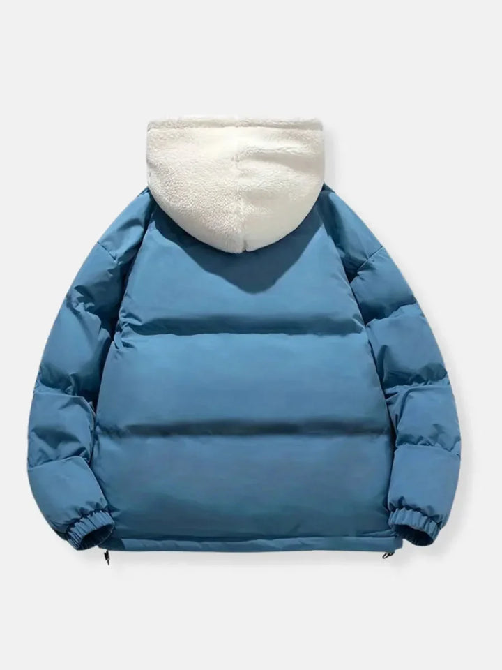 Women's Winter Puffer Coat with Hood and Soft Lining