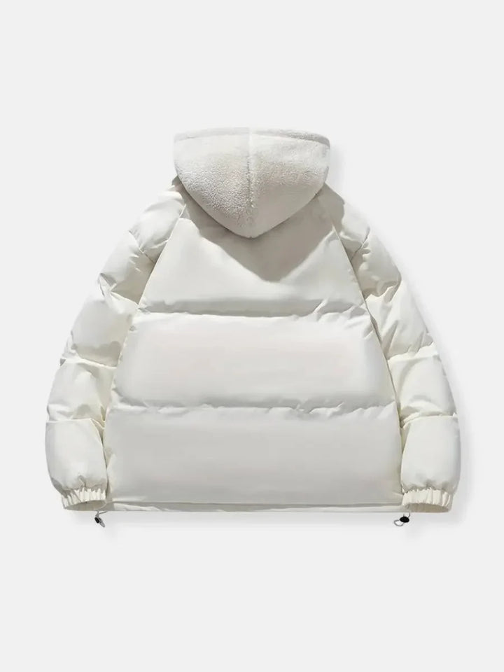 Women's Winter Puffer Coat with Hood and Soft Lining