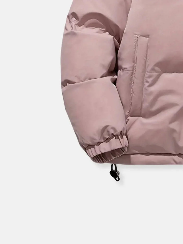 Women's Winter Puffer Coat with Hood and Soft Lining